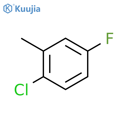 2-Chloro-5-fluorotoluene structure