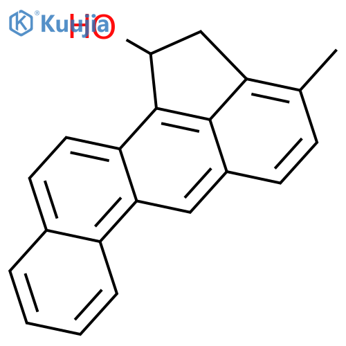 1-Hydroxy-3-methylcholanthrene structure