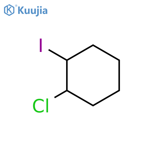 Cyclohexane, 1-chloro-2-iodo-, trans- structure
