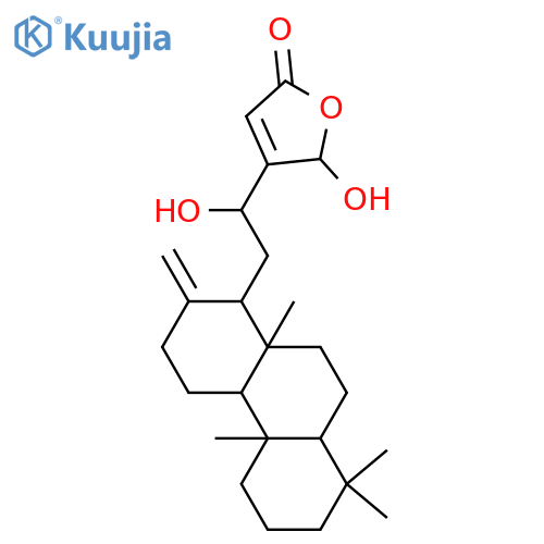 16,25-Dihydroxy-13(24),17-cheilanthadien-19,25-olide structure