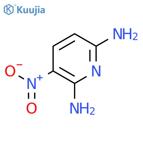3-nitropyridine-2,6-diamine structure