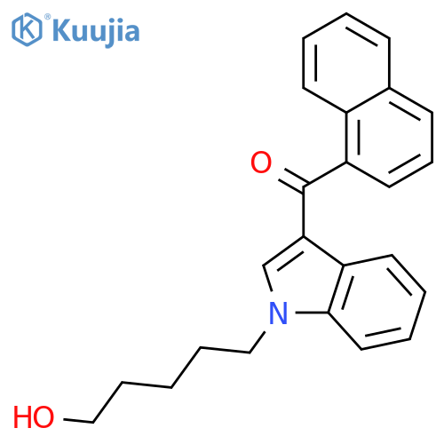 JWH-018 N-(5-Hydroxypentyl) metabolite structure