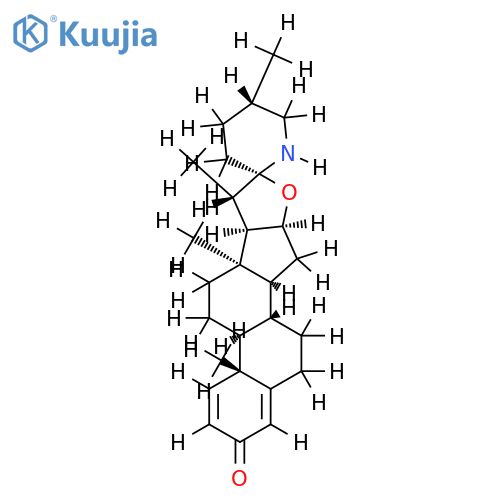 (25S)-22betaN-spirosol-1,4-dien-3-one structure
