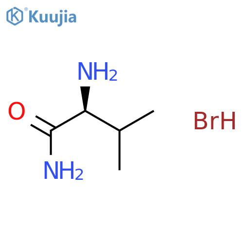 H-VAL-NH2 Hydrobromide structure