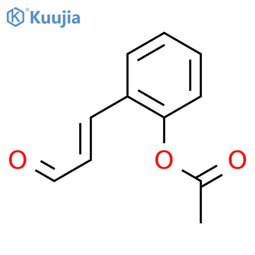2-Propenal,3-[2-(acetyloxy)phenyl]- structure