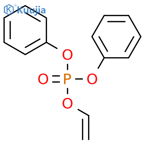 Phosphoric acid, ethenyl diphenyl ester structure
