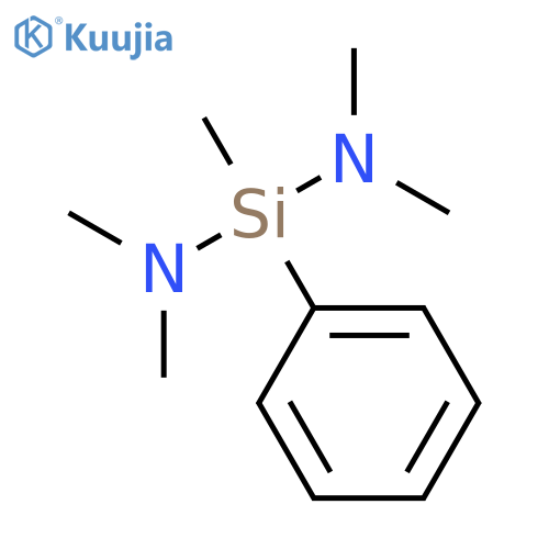 Silanediamine,N,N,N',N',1-pentamethyl-1-phenyl- structure