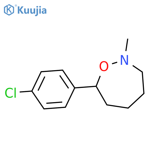 7-(4-Chlorophenyl)-2-methyloxazepane structure
