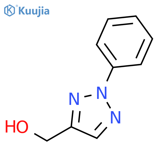 (2-phenyl-2H-1,2,3-triazol-4-yl)methanol structure