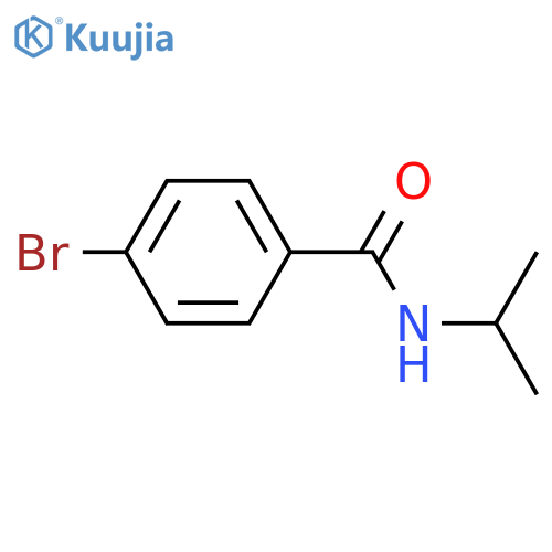 N-Isopropyl 4-bromobenzamide structure