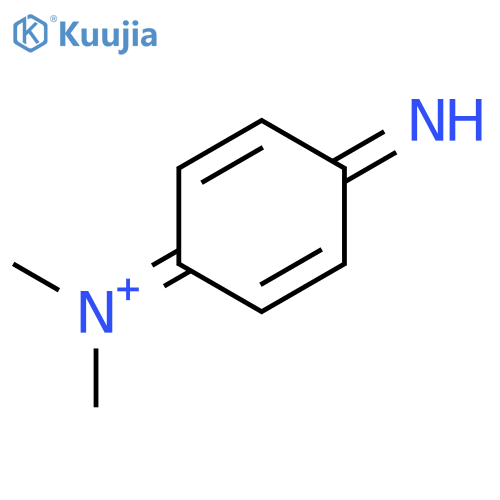 Methanaminium, N-(4-imino-2,5-cyclohexadien-1-ylidene)-N-methyl- structure