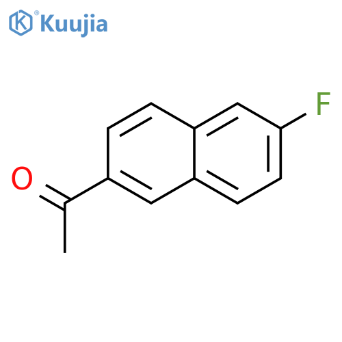 2-Acetyl-6-fluoronaphthalene structure