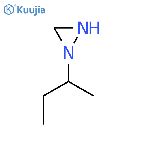 1-Sec-butyldiaziridine structure