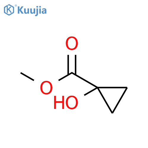methyl 1-hydroxycyclopropane-1-carboxylate structure