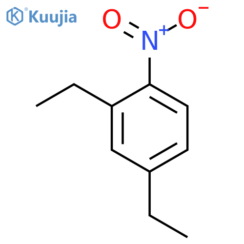 2,4-Diethyl-1-nitrobenzene structure