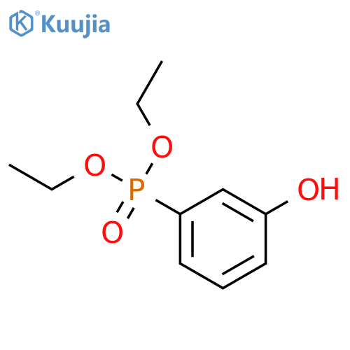 Phosphonic acid,(3-hydroxyphenyl)-, diethyl ester (9CI) structure