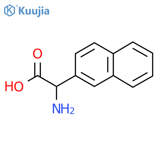2-Amino-2-(naphthalen-2-yl)acetic acid structure