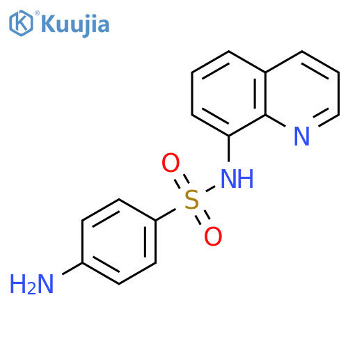 4-Amino-N-quinolin-8-ylbenzenesulfonamide structure