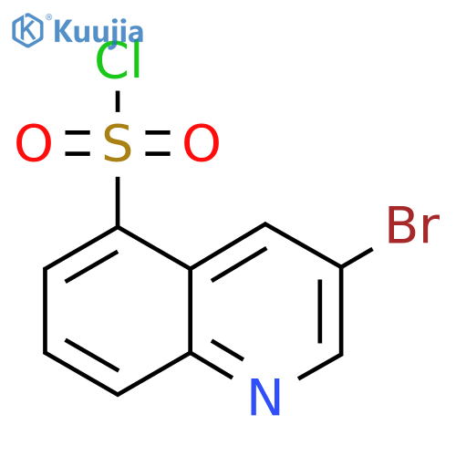 3-Bromoquinoline-5-sulfonyl chloride structure
