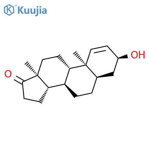 3-\u200bHydroxy-\u200b(3α,\u200b5β)\u200b-androst-\u200b1-\u200ben-\u200b17-\u200bone structure