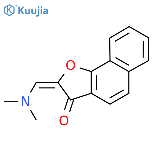 2-[(dimethylamino)methylene]naphtho[1,2-b]furan-3(2H)-one structure
