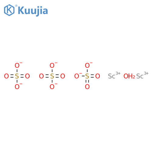 Sulfuric acid,scandium(3+) salt (3:2), hydrate (8CI,9CI) structure