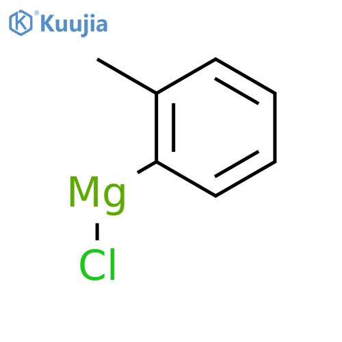 Magnesium,chloro(2-methylphenyl)- structure