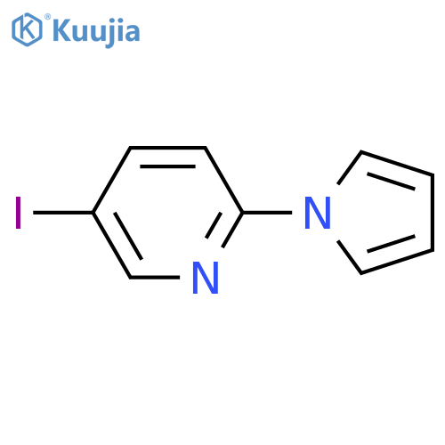5-Iodo-2-(1H-pyrrol-1-yl)pyridine structure