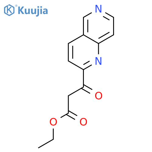 Ethyl 3-1,6Naphthyridin-2-Yl-3-Oxo-Propionate structure