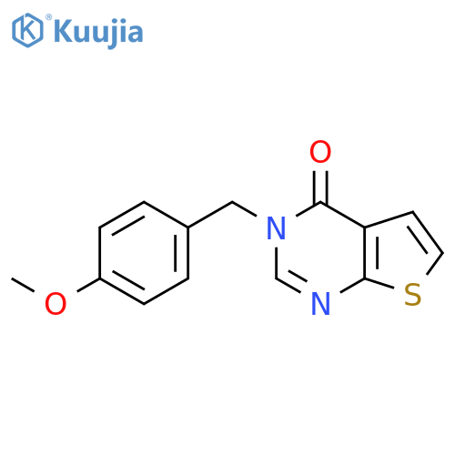 3-(4-METHOXYBENZYL)THIENO[2,3-D]PYRIMIDIN-4(3H)-ONE structure