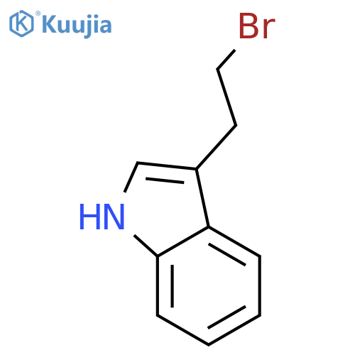 3-(2-Bromoethyl)-1H-indole structure