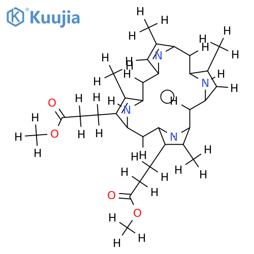 Deuteroporphyrin ZIII-Di-Me ester structure