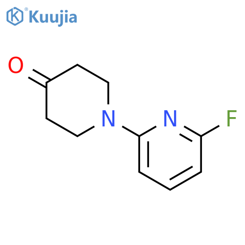 1-(6-Fluoro-2-pyridinyl)tetrahydro-4(1H)-pyridinone structure