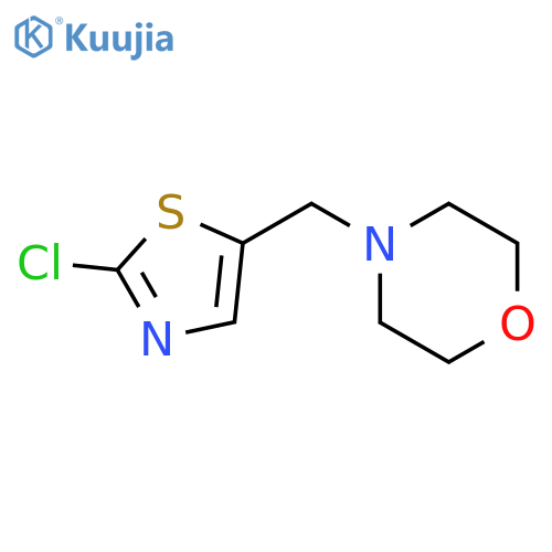 4-(2-Chloro-1,3-thiazol-5-yl)methylmorpholine structure