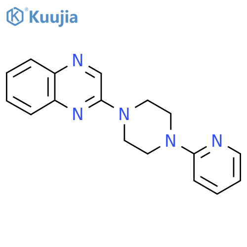 2-[4-(2-PYRIDINYL)PIPERAZINO]QUINOXALINE structure
