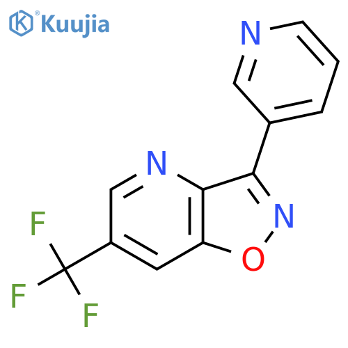 3-(3-Pyridinyl)-6-(trifluoromethyl)isoxazolo[4,5-b]pyridine structure