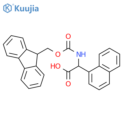 [(9h-fluoren-9-ylmethoxycarbonylamino)]-naphthalen-1-yl-acetic acid structure