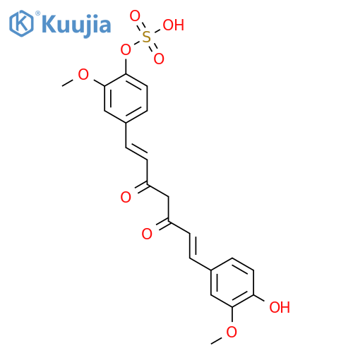 Curcumin sulfate structure