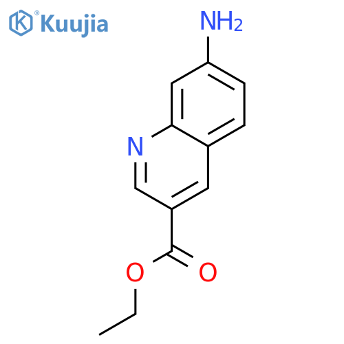 ethyl 7-aminoquinoline-3-carboxylate structure