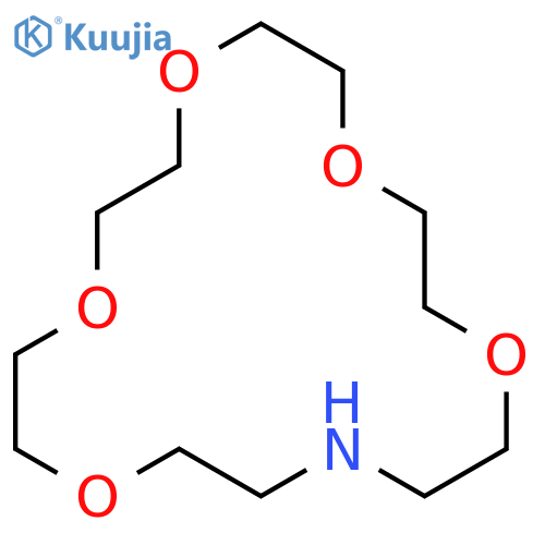 1,4,7,10,13-Pentaoxa-16-azacyclooctadecane structure