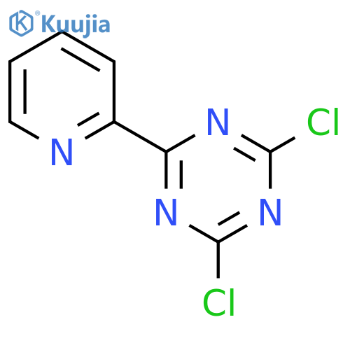 2,4-Dichloro-6-pyridin-2-yl-1,3,5-triazine structure
