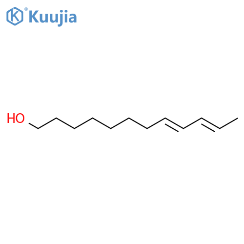 (8E,10E)-Dodecadien-1-ol structure