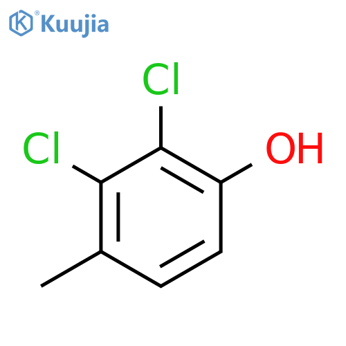 2,3-Dichloro-4-methylphenol structure