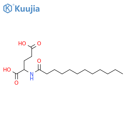 N-Lauroyl-L-glutamic acid structure