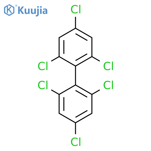 2,2',4,4',6,6'-Hexachlorobiphenyl structure