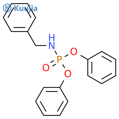 phosphoramidic acid, benzyl-, diphenyl ester structure