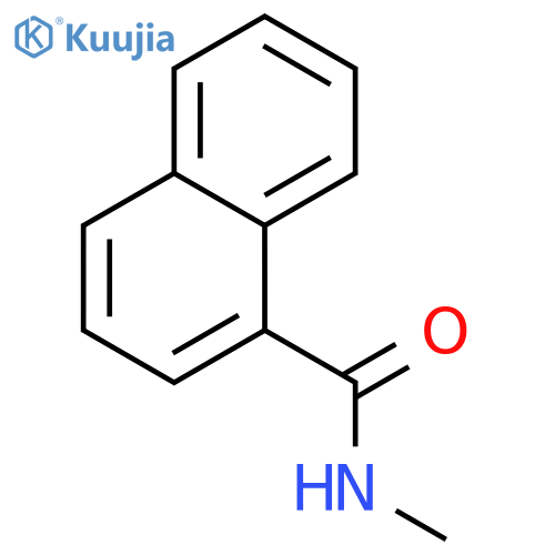 N-methylnaphthalene-1-carboxamide structure