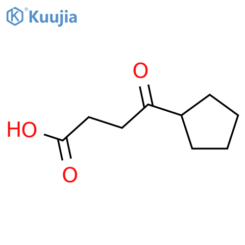 4-Cyclopentyl-4-oxobutyric acid structure
