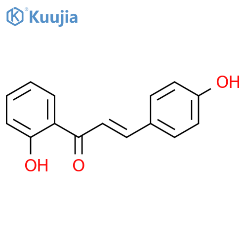 2-Propen-1-one, 1-(2-hydroxyphenyl)-3-(4-hydroxyphenyl)-, (2E)- structure