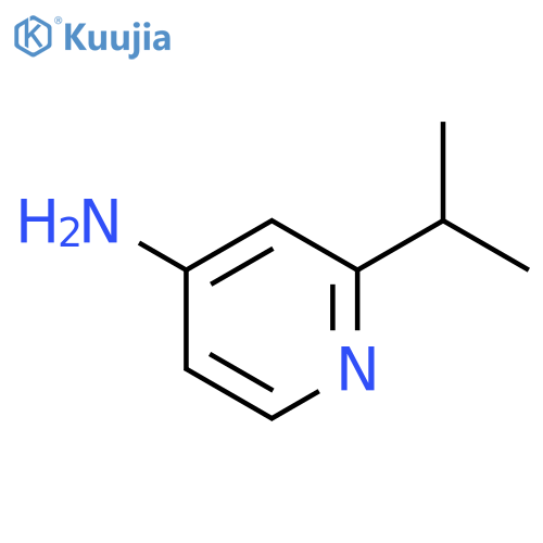 2-(1-methylethyl)-4-Pyridinamine structure